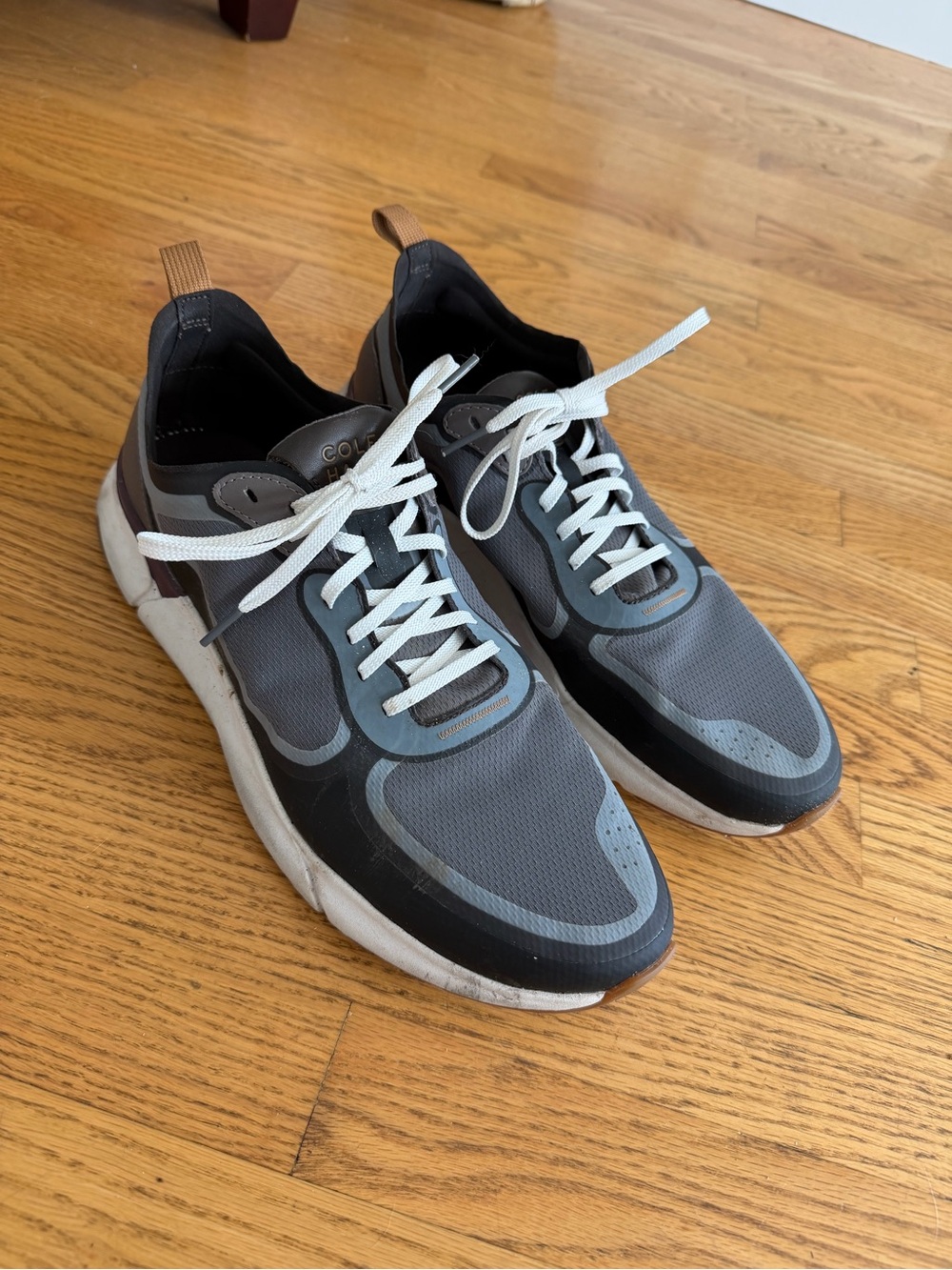 Cole Haan Men's Athletic Sneakers in Gray, Black & Brown